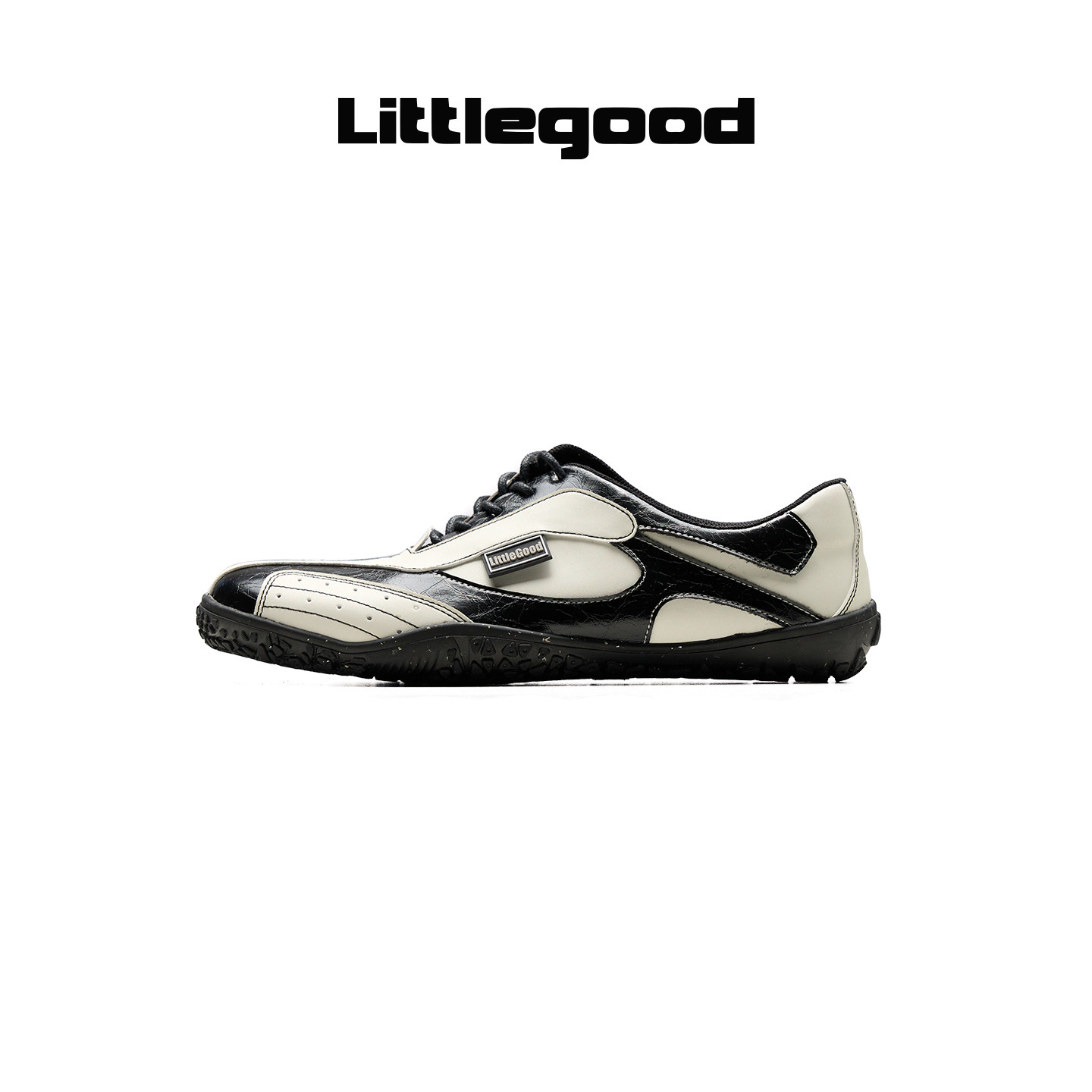 Littlegood retro casual moral training shoes for women 2026 autumn new style versatile and comfortable