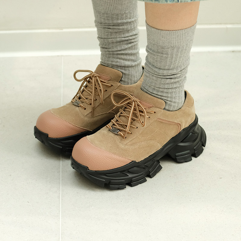 【新品推荐】littlegood复古厚底休闲单鞋2025秋季新款百搭女鞋