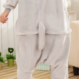 Мультяшная фланелевая демисезонная милая пижама для влюбленных для школьников, семейный стиль, большой размер, увеличенная толщина