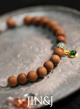 单串老山檀缅甸A货手串