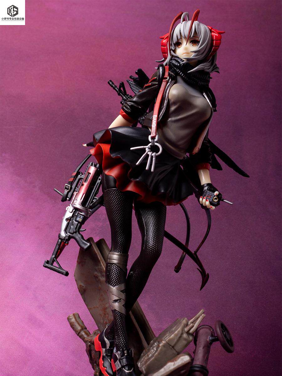 明日方舟w手办蟑螂妹白发红瞳二次元美少女模型动漫游戏国产摆件