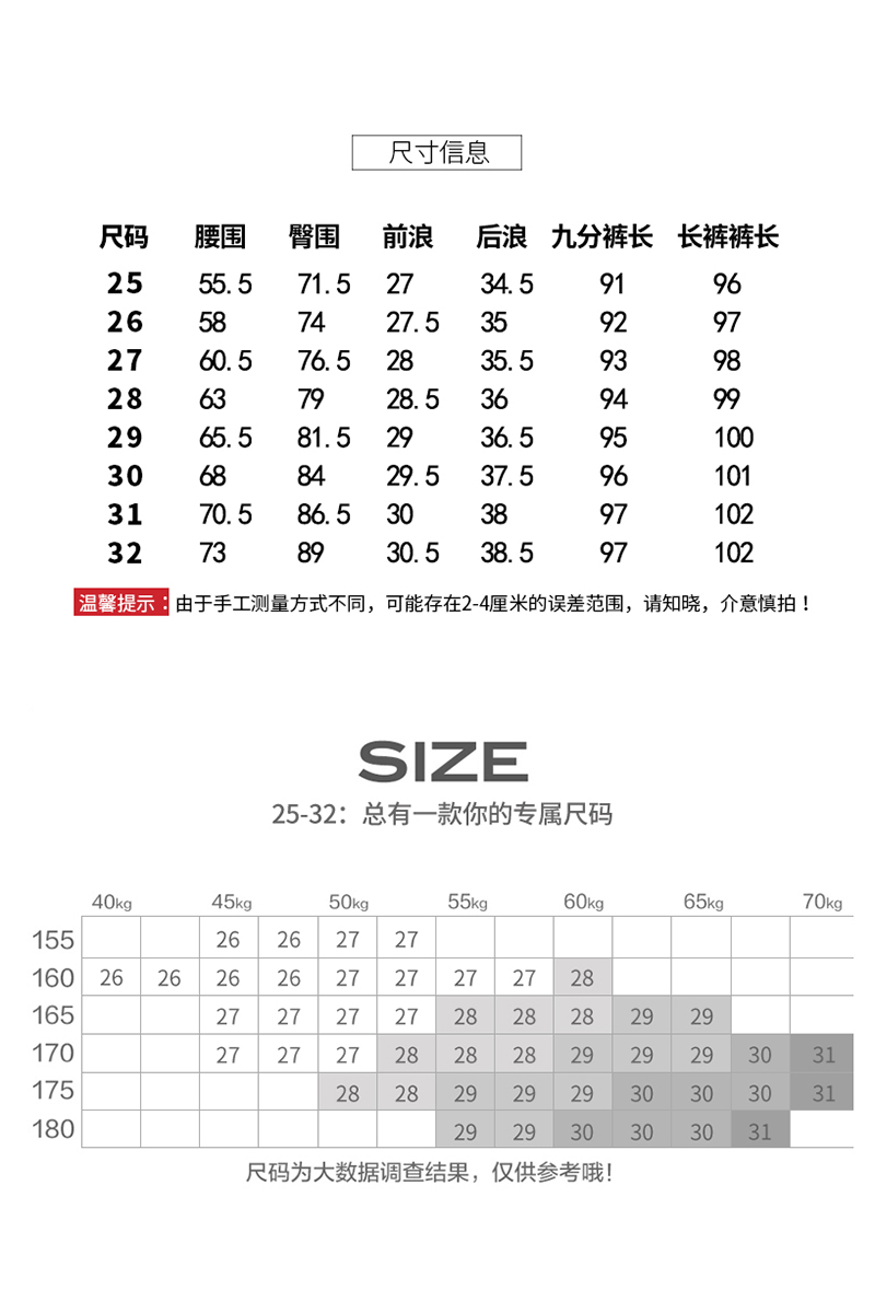 高腰牛仔裤女修身白色蜜桃臀显瘦提臀2025春季弹力紧身外穿小脚裤