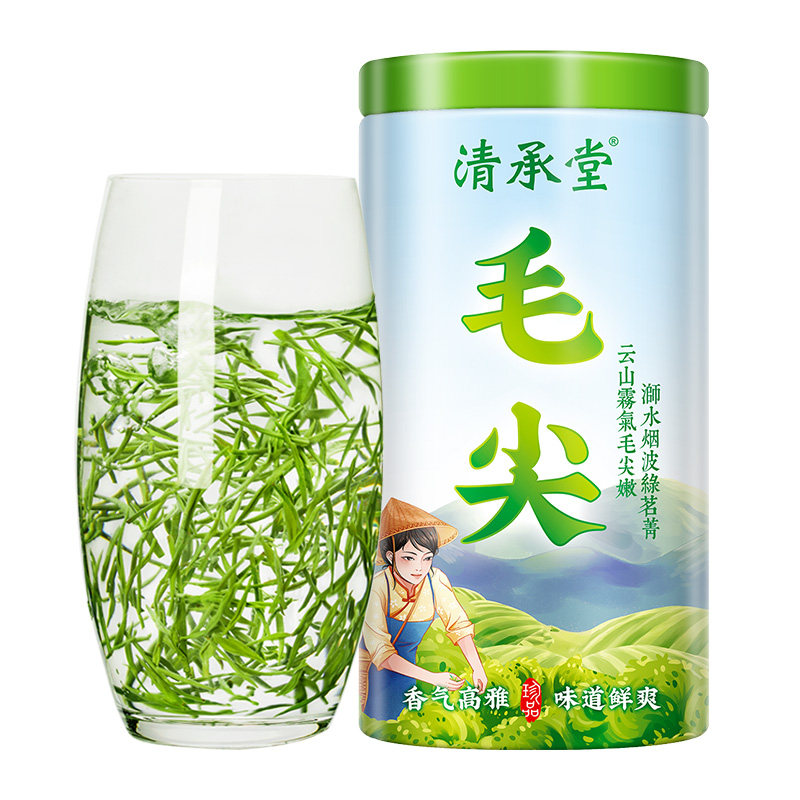 清承堂2025毛尖新茶嫩芽散装毛峰茶叶明前春茶浓香型绿茶125g,淘宝优惠券,粉丝福利购,淘宝优惠卷