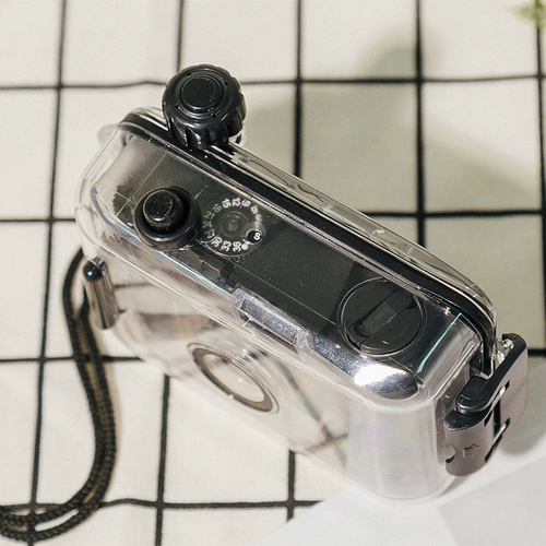 Snap Institute Black Transparent Non -Disposable Fool Casrol Film Camera День рождения Qixi Festival подарок