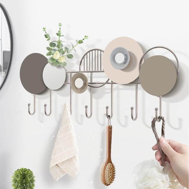 No hole-free entrance door entrance door entrance hook wall key storage wall hanging wall hanger wall hood hook clothes rack