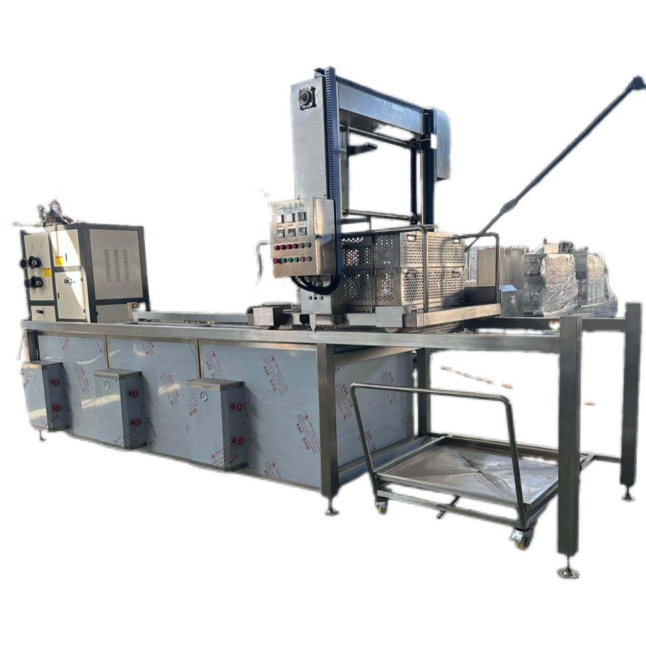 全自动出料多锅并联猪蹄卤煮锅连续式酱板鸭卤制锅商用猪头焯水锅,淘宝优惠券,粉丝福利购,淘宝优惠卷