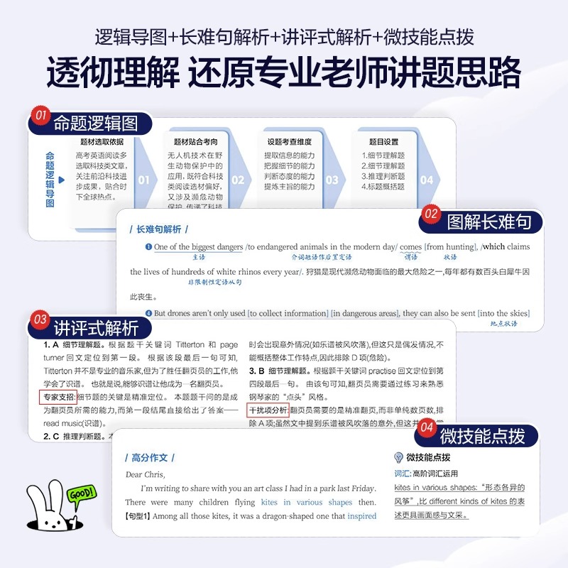 2026新版星火英语高中英语五合一必刷题难题易解高一高二高考阅读理解七合一完形语法填空听力写作专项训练题答题技巧教辅七选五 - 图2