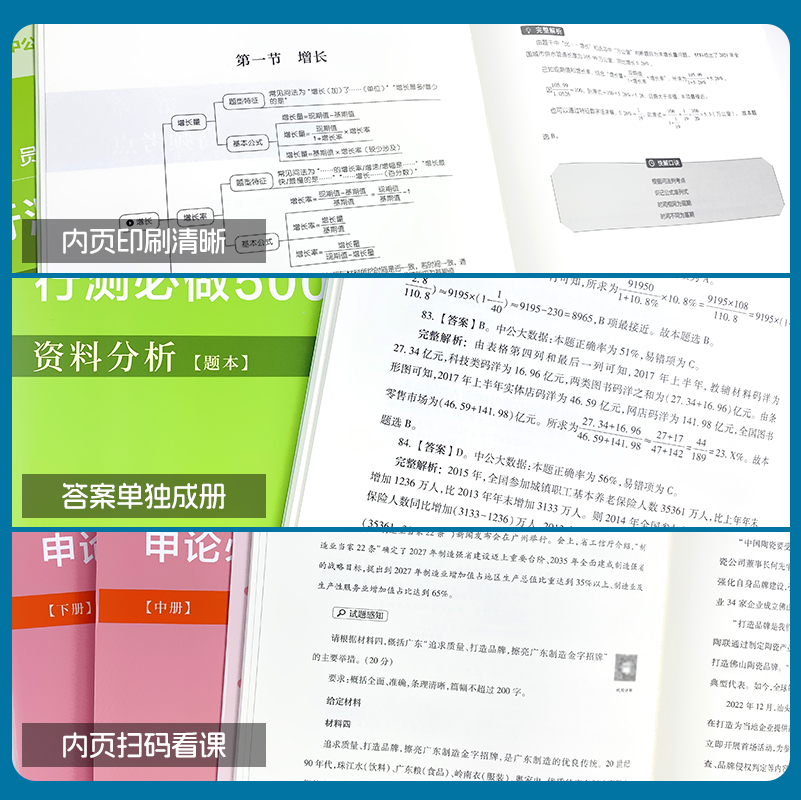 中公教育决战行测5000题2024年国考省考公务员考试2023申论100题公考历年真题考公教材判断推理言语理解表达资料分析必做无尘粉笔 - 图1