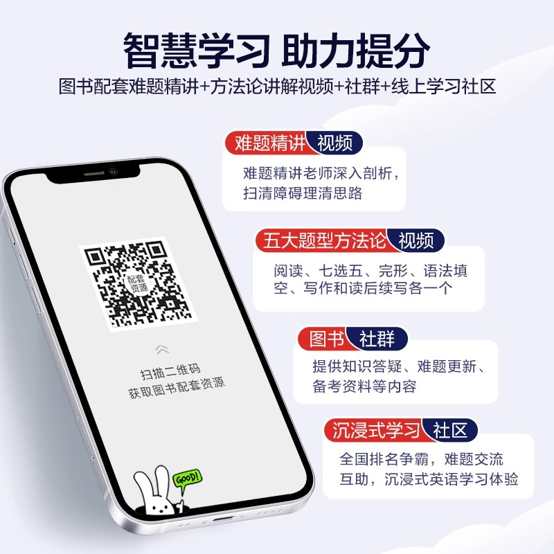 2026新版星火英语高中英语五合一必刷题难题易解高一高二高考阅读理解七合一完形语法填空听力写作专项训练题答题技巧教辅七选五 - 图3