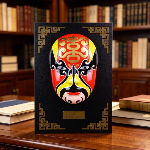 京剧脸谱面具挂件戏曲生旦净末丑五路财神五虎上将中国火锅店装饰_虎窝淘
