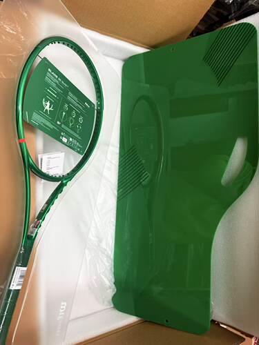 国行新款萨巴伦卡威尔逊Wilson Blade V10 限量带编号网球拍礼盒 - 图2