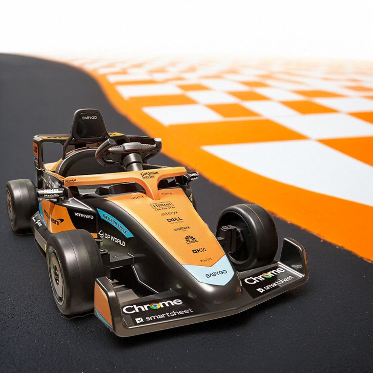 【官方】Mclaren迈凯伦儿童卡丁车电动汽车赛车宝宝小孩周岁礼物 - 图3