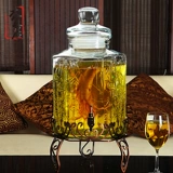 六宜居 Публикация вина стеклянную бутылку, винный алтарь, бутылка с 10 котлами из герметизации винных бутылочных энзиментов ствол