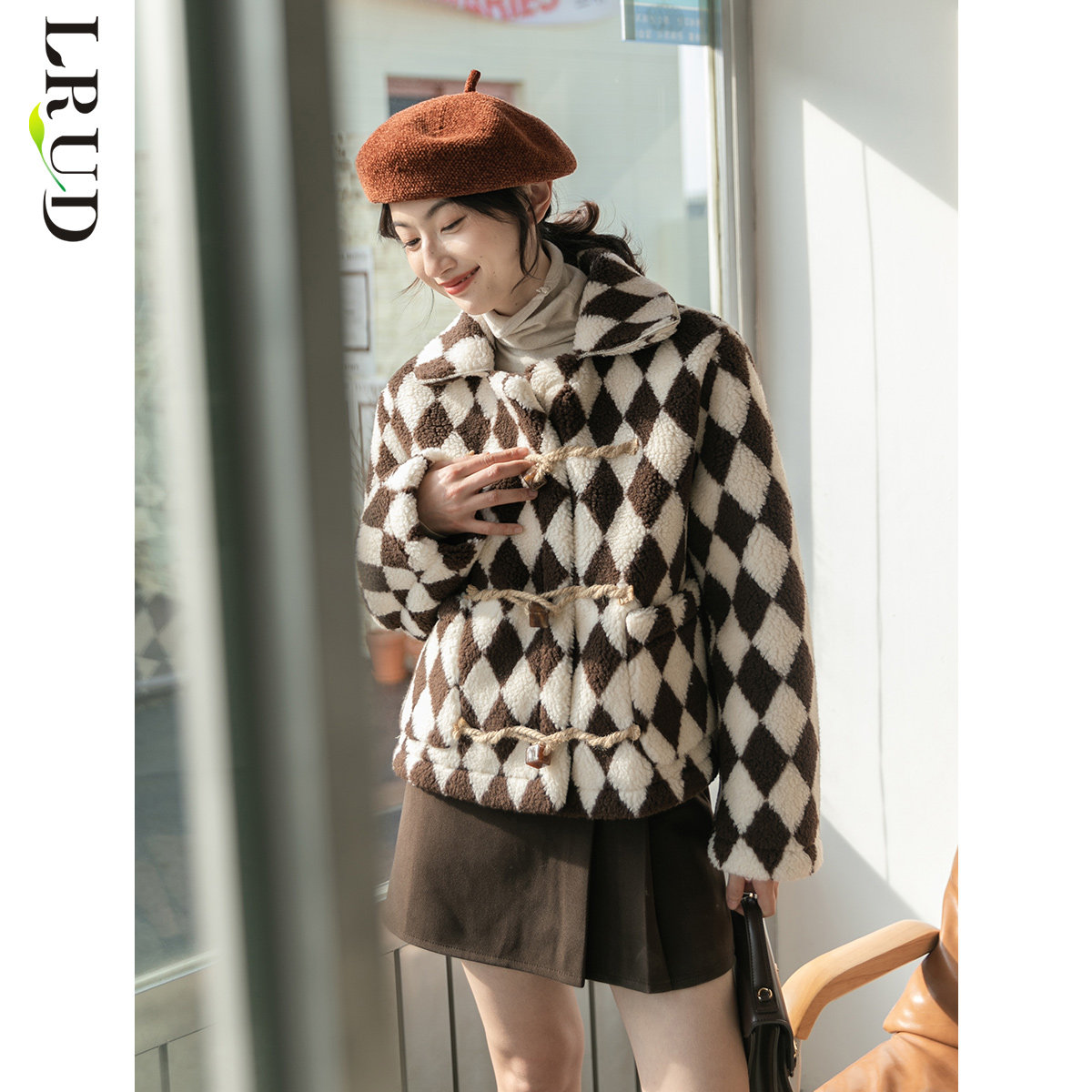 lrud冬天配毛衣2021新款秋冬半身裙 lrud半身裙