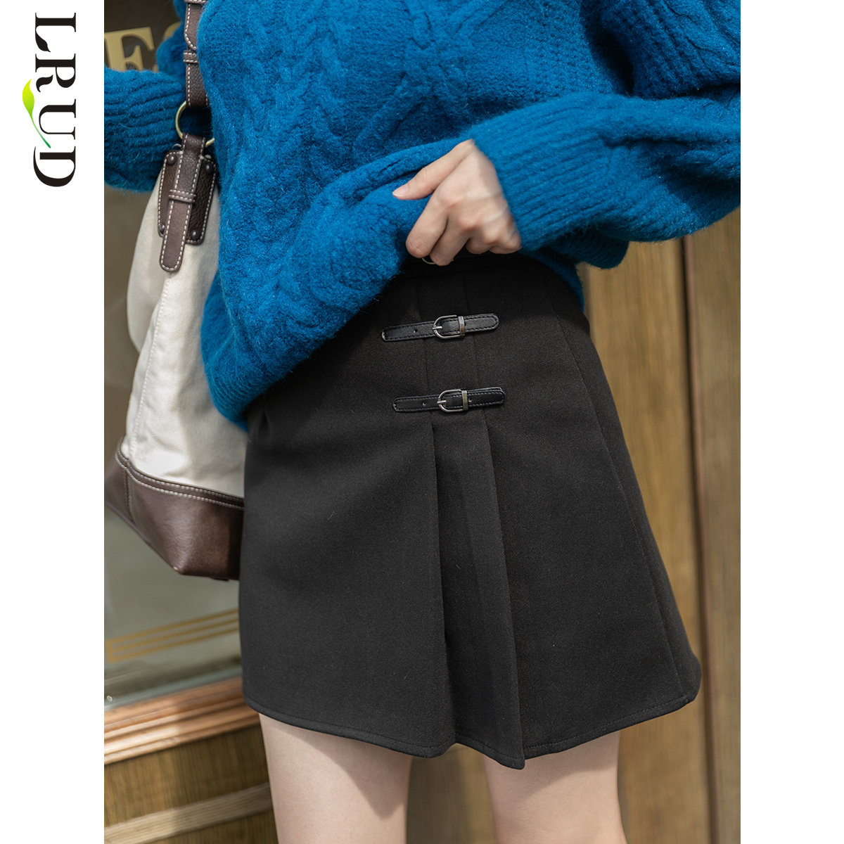 lrud冬天配毛衣2021新款秋冬半身裙 lrud半身裙