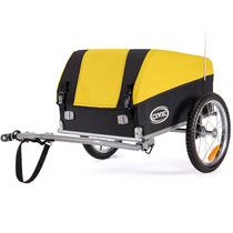 CXWXC Foldable Bike Small Trailer Portable Outdoor Camping Mountain Bike Pets Drag Goods Luggage Box