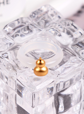 铜合金戒指 新中式葫芦戒指女高级感轻奢个性小众设计闭口指环