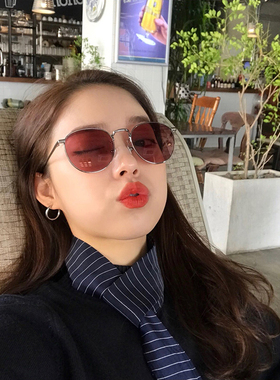 钛钢耳饰 韩国ins风简约气质时尚素圈耳环女小众设计感百搭耳圈