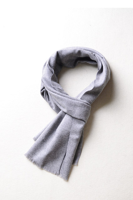 Solid color versatile imitation cashmere winter warm dual-purpose scarf