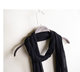 Spring and autumn black slim scarves for men and women are soft and comfortable