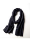 Solid color versatile imitation cashmere winter warm dual-purpose scarf
