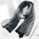 Japanese autumn and winter all-match gradient scarves for men and women on sale