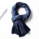 Autumn and winter double-sided Japanese style men's scarf