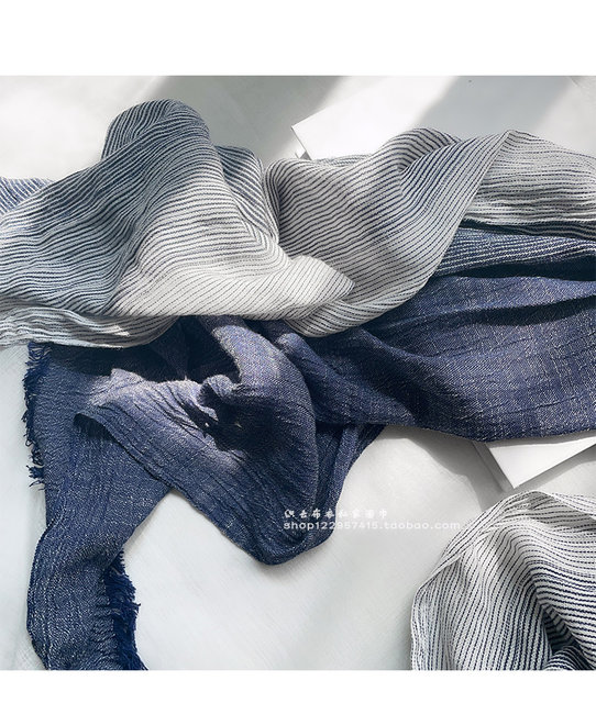 Japanese autumn and winter all-match gradient scarves for men and women on sale