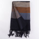 Personalized striped color matching high-end scarf for men and women