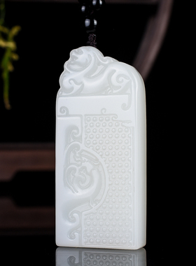 新疆和田玉白玉貔貅天然男女款招财转运貔貅手把件羊脂白手玩把件