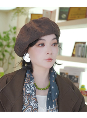 【花香】两个款不是一个面料这个贵一点-贝雷帽