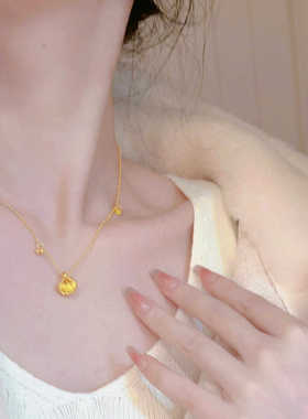 999足金大吉大利项链女款劲饰