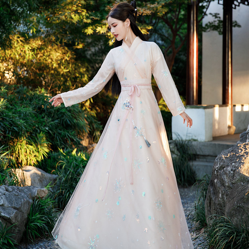 2022新款仙女正品原创中国风汉服 小训狐汉服