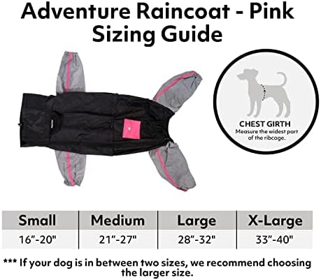 ZippyPaws Adventure Dog Raincoat - Waterproof Rain Jacket fo - 图2