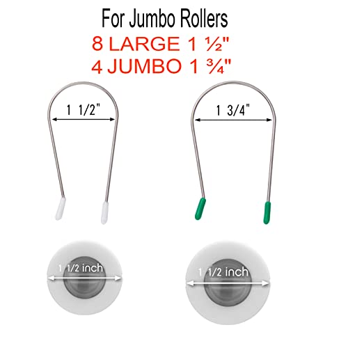 Hot Curler Replacement Clips for Super Jumbo Hair Rollers 1?