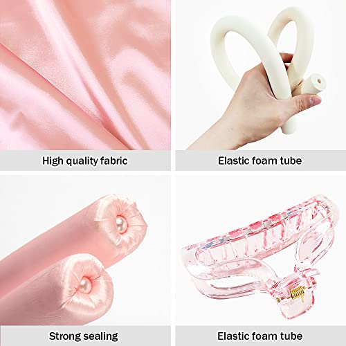 Heatless Curling Rod Headband  100% Silk Soft Foam Heatless