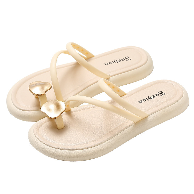 凉鞋女款2024新款夏季外穿时尚百搭高级感海边沙滩网红夹脚凉鞋女,淘宝优惠券,粉丝福利购,淘宝优惠卷