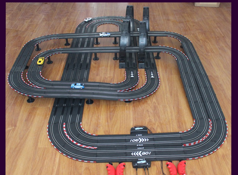AGM音速风暴DLY定制电动轨道赛车手摇遥控轨道赛车玩具商用 - 图3