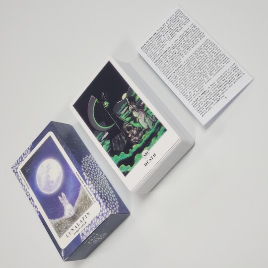 英文塔罗牌 Lunalapin Rabbit Tarot可爱兔子大小12*7cm纸质说明