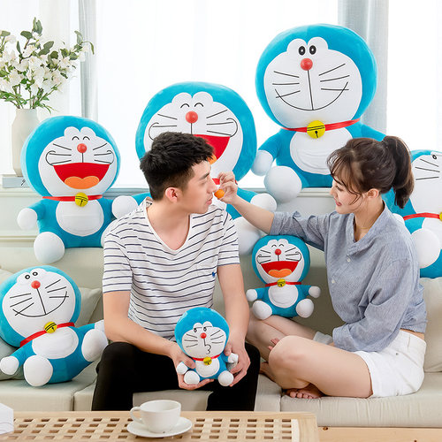 哆啦a梦毛绒公仔玩偶多啦爱梦大号机器猫叮当猫娃娃520情人节礼物 - 图2