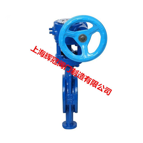 蜗轮硬密封对夹/法兰蝶阀 蒸汽高温蝶阀门DN50 65 80 100 150 200 - 图3