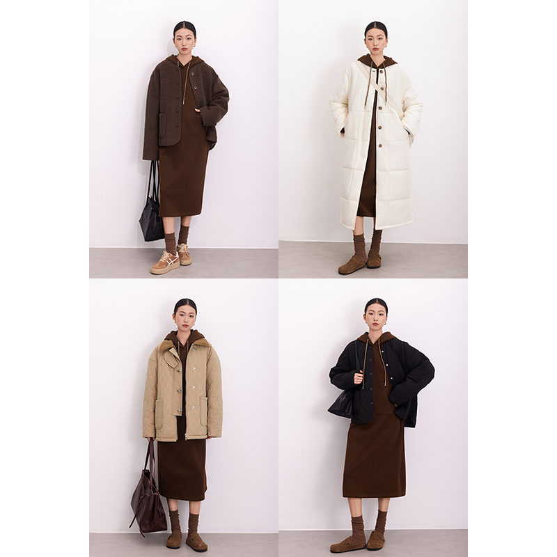 连帽加绒卫衣连衣裙女士长袖酒红色秋冬运动休闲过膝长款打底外穿,淘宝优惠券,粉丝福利购,淘宝优惠卷