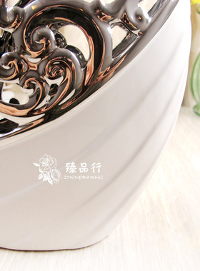 电视柜玄关置物架装饰品创意陶瓷