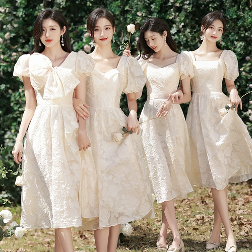 Платье подружки невесты, зимнее вечернее платье, юбка, коллекция 2023, изысканный стиль