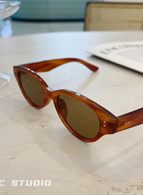 ins简约高级感防紫外线太阳镜女