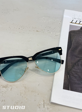 新款复古小众韩版墨镜防紫外线