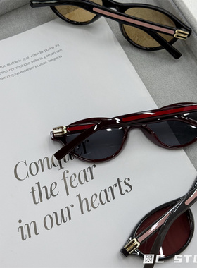 韩系复古书呆子墨镜小脸可配度数