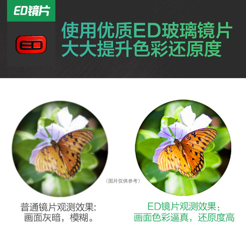 博冠睿丽2代高倍充氮防水微光夜视双筒望远镜ED镜观鸟镜找蜂镜 - 图0