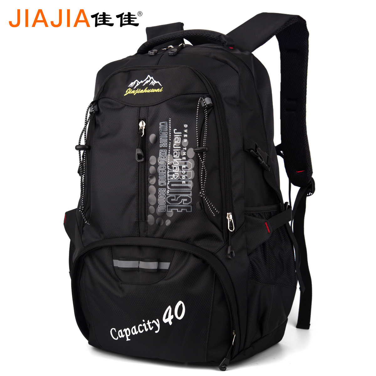 男女大容量户外反光防水衣服旅行包 佳佳箱包双肩背包