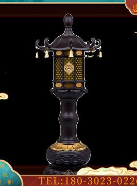 ED灯新八角宫灯佛前供灯佛家道家用品佛堂寺庙家用长明灯